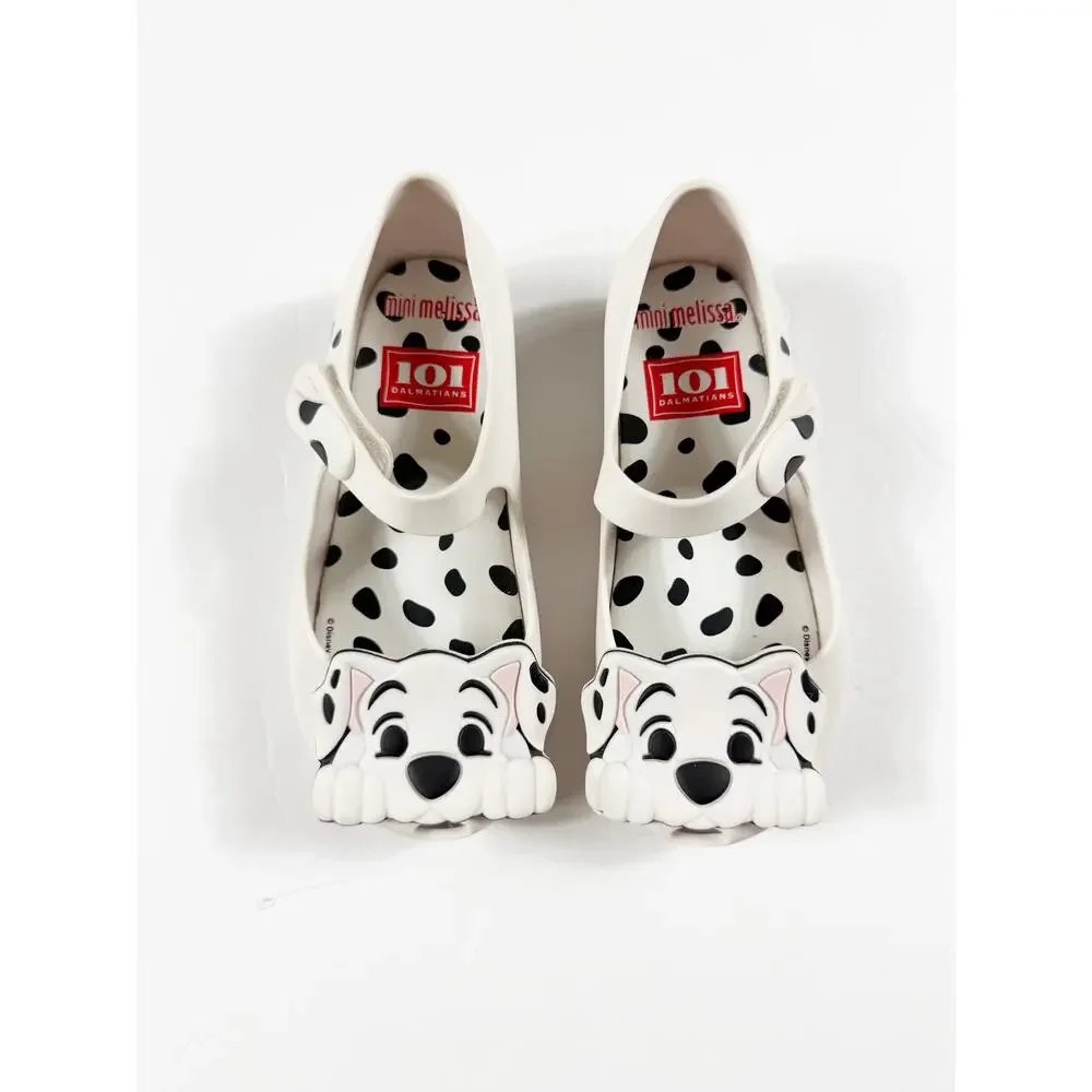 Mini Melissa x Disney 101 Dalmatians Mary Jane Shoes Size 11